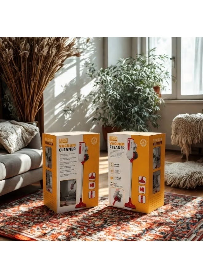 Denx DX2920 Vacuum Cleaner – 600W Powerful Motor, Efficient Suction, Lightweight Design, Easy Dust Collection, Ideal for Home & Office Cleaning - Image 1